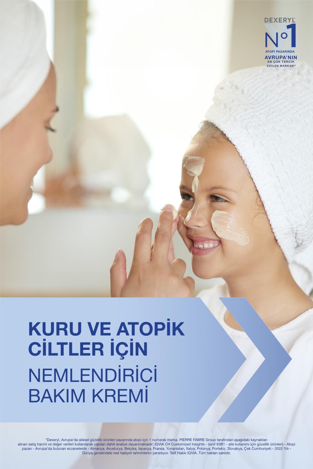 Dexeryl Emollient Cream 250g - Moisturizing & Soothing Cream for Dry, Sensitive Skin - Dermatologically Tested