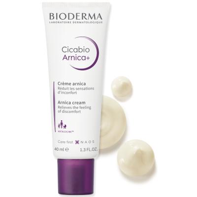 Bioderma Cicabio Arnica+ Arnica Cream for Bruises and Swelling Reduction - Natural Skin Care, 1.35 fl oz