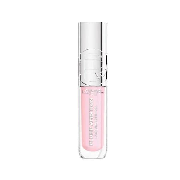 L'Oréal Paris Plump Ambition Hyaluron Lip Oil - 24-Hour Moisturizing Hyaluronic Acid Lip Care for Dry, Chapped Lips