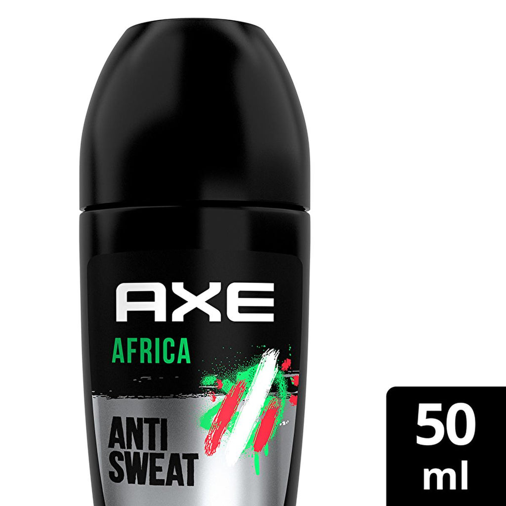 Axe Men's 48-Hour Protection Roll-On Deodorant with Africa Fragrance - Long Lasting Anti-Perspirant for Men