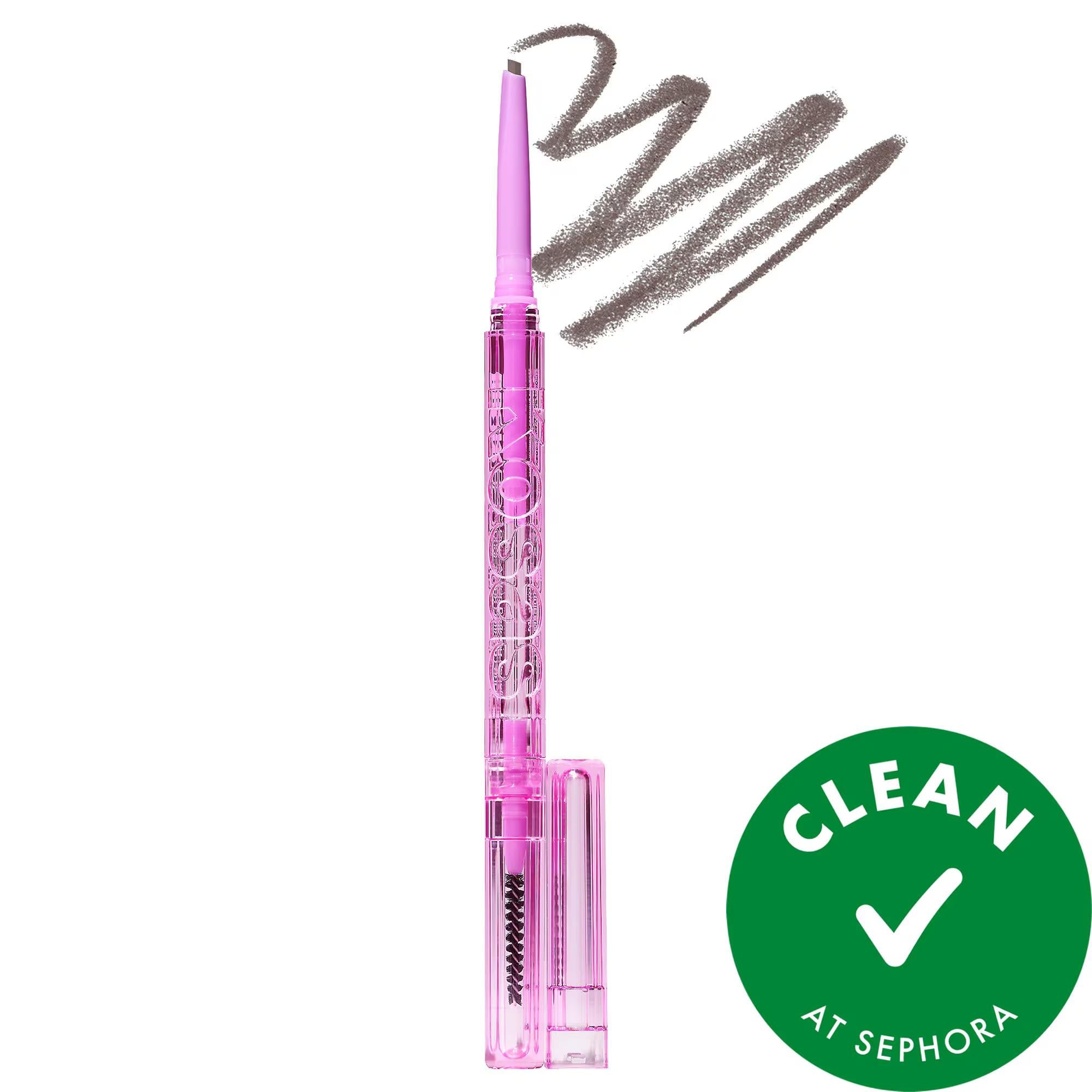 Brow Pop Dual-Action Eyebrow Pencil: Effortlessly Fill & Shape for Natural, Long-Lasting Brows - Vegan & Cruelty-Free