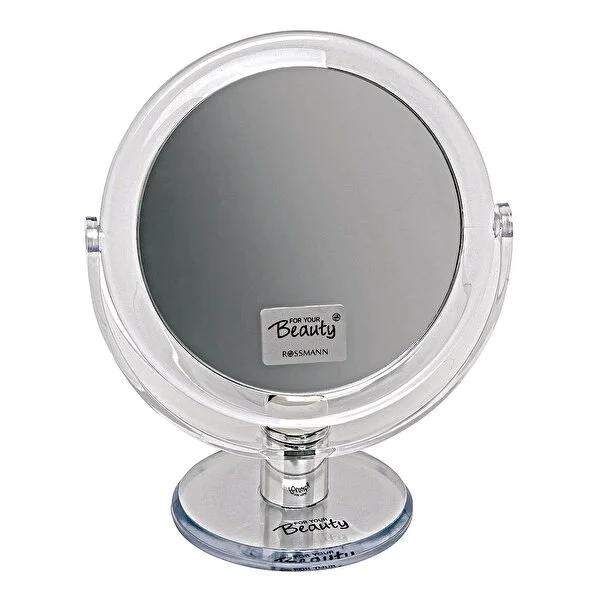 For Your Beauty 3x Magnifying Makeup Mirror - Double Sided, Adjustable Angle, Portable Cosmetic Mirror