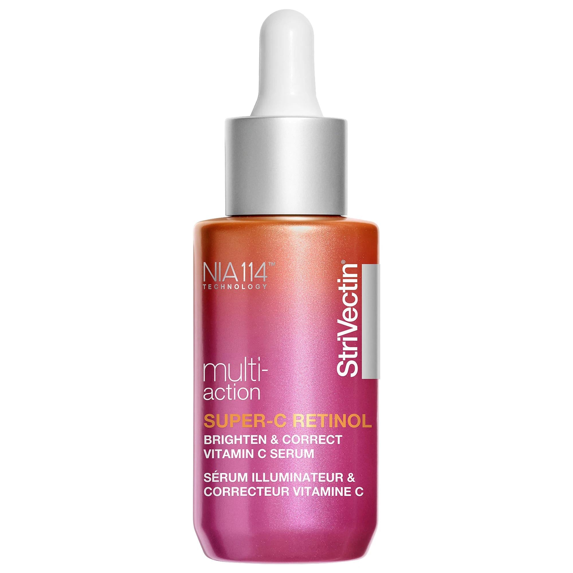 Super-C Retinol: Brighten & Correct Vitamin C Serum - Visibly Firms, Reduces Fine Lines & Dark Spots - Vegan Skincare for Radiant, Smooth Skin