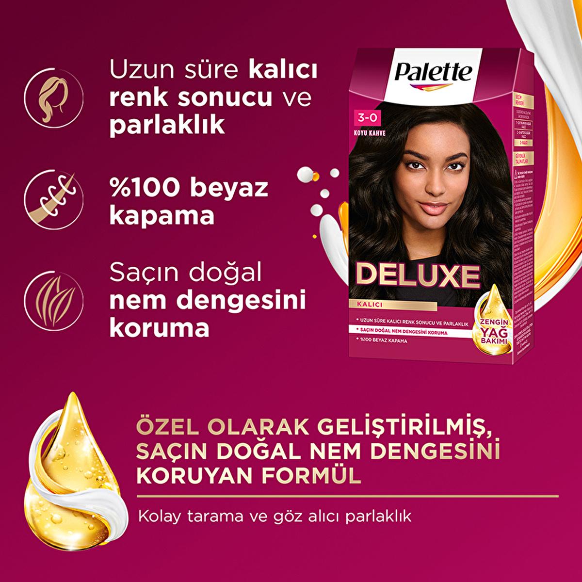 Palette Deluxe Hair Dye - Long-Lasting Rich Color & Nourishment for Vibrant Hair