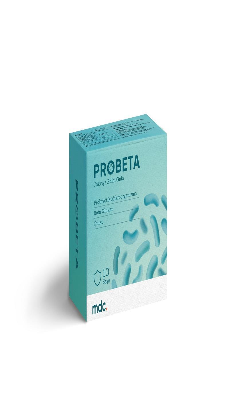 ProBeta: Probiotic Supplement with Beta Glucan & Zinc - 10 Sachets for Digestive Balance & Wellness