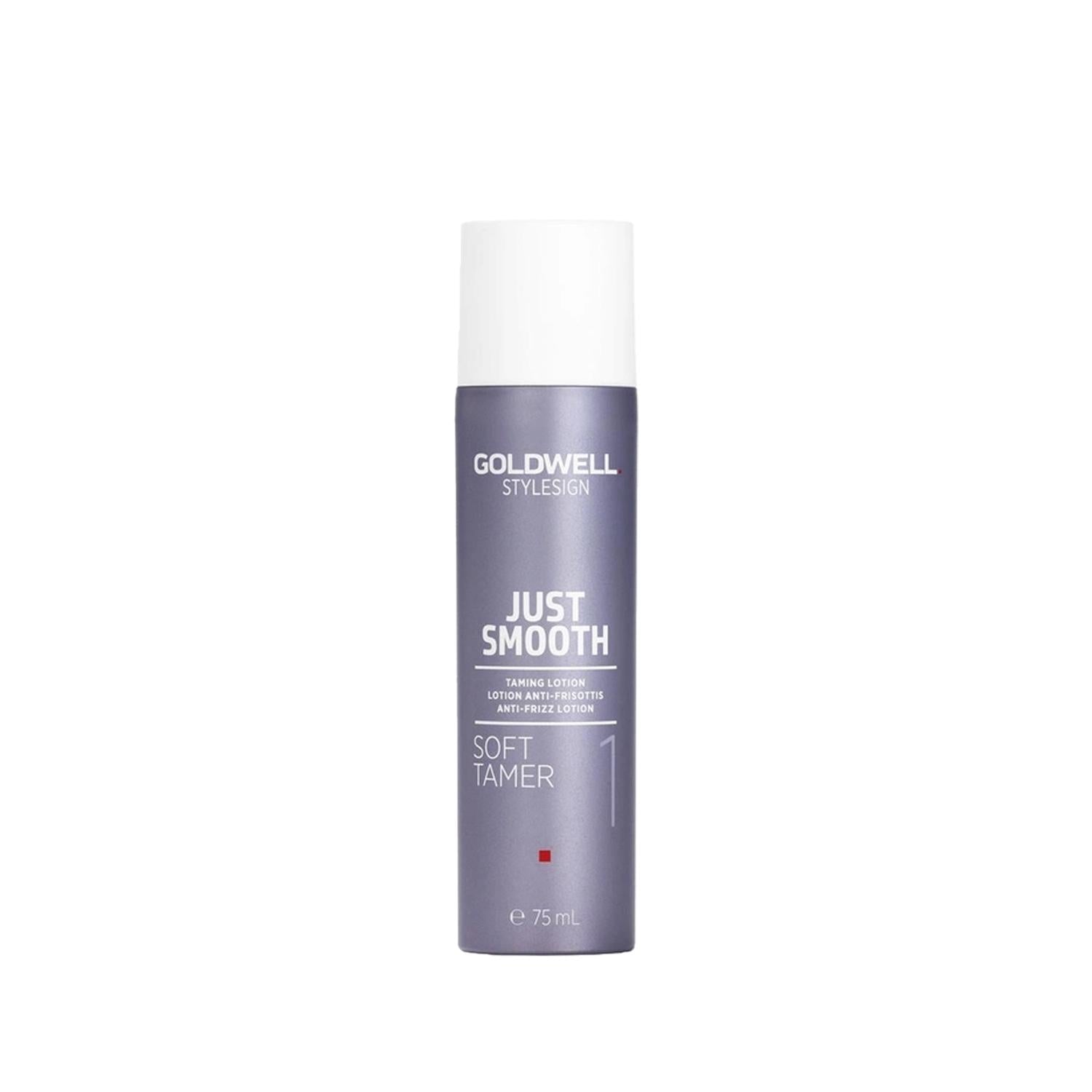 Goldwell Just Smooth Soft Tamer Anti-Static Hair Lotion for Frizz Control & Smooth Hair - 2.54 fl oz
