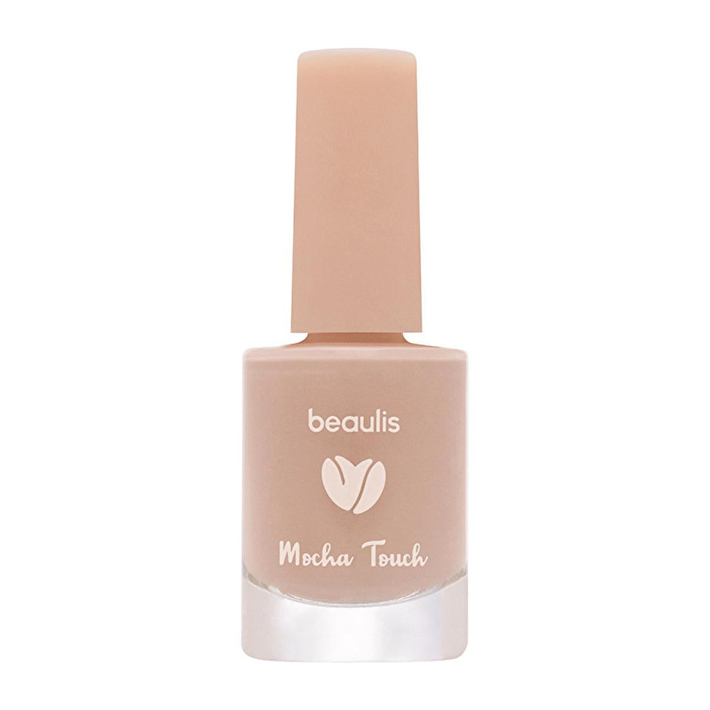 Beaulis Mocha Nail Polish 138 Cannoli Cream Nail Polish: Long-Lasting, Trendy Brown Nail Enamel for a Sophisticated Look