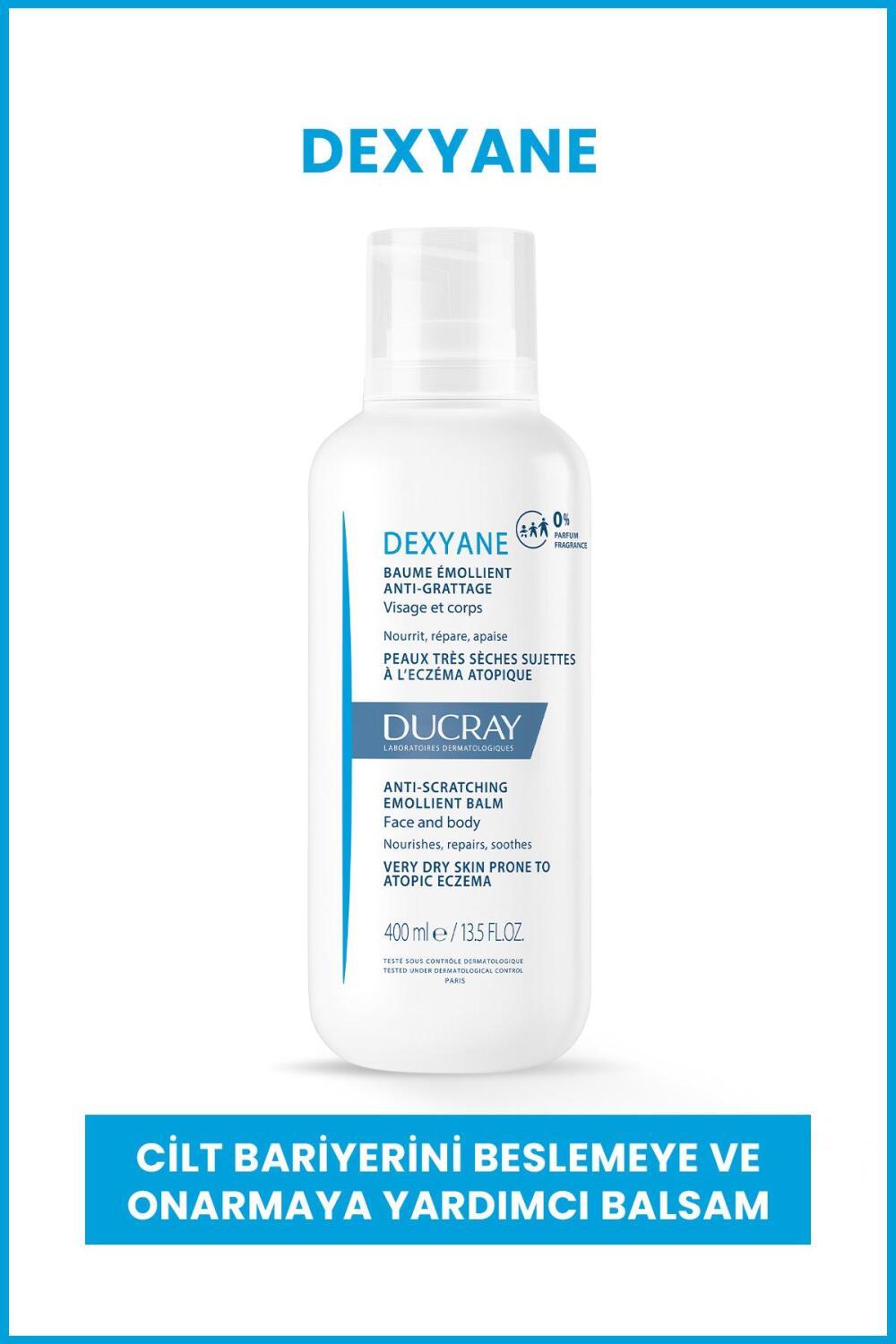 Ducray Dexyane Balm - Moisturizing Relief for Dry Skin (400ml) - Non-Greasy & Nourishing