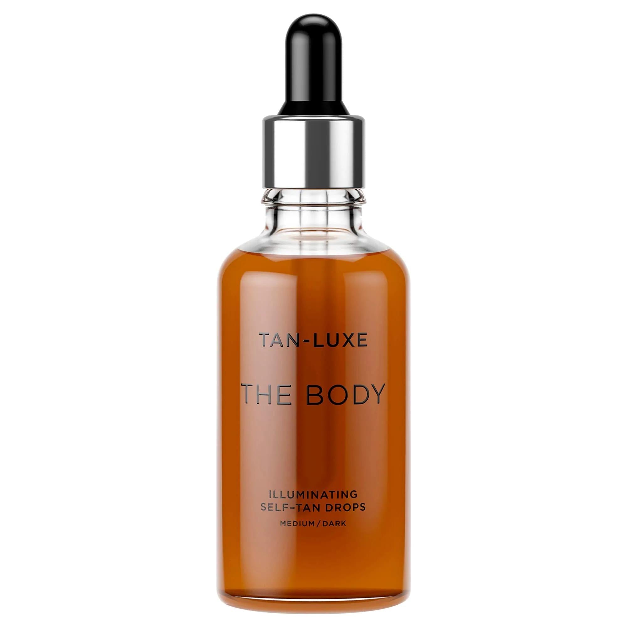 THE BODY Illuminating Self-Tan Drops - Customizable Hydrating Self-Tanning Product for All Skin Types