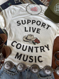 Wild Junkie Live Country Music Graphic Tee — main product shot