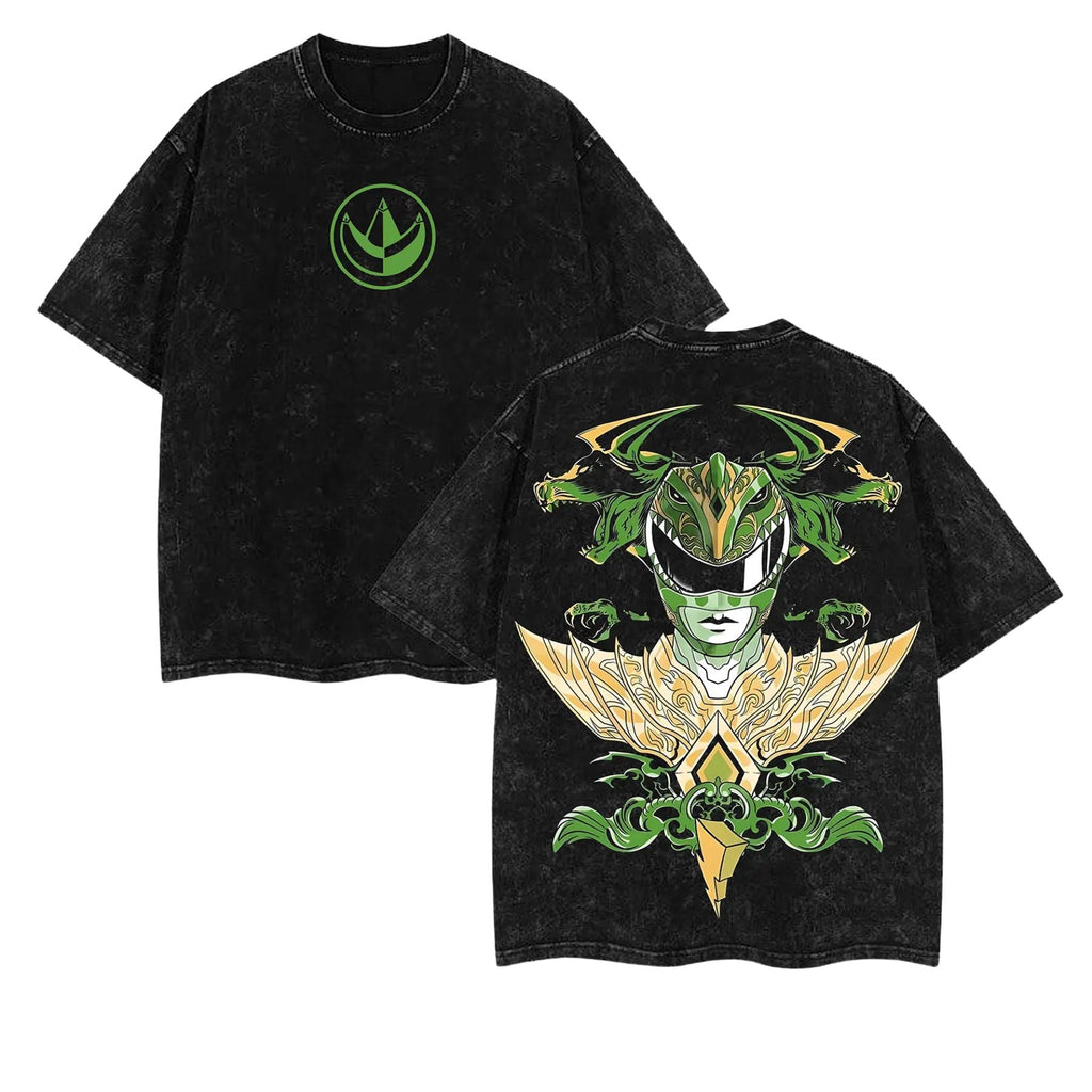 Pasimax Mighty Morphin Power Rangers T-Shirt — back view