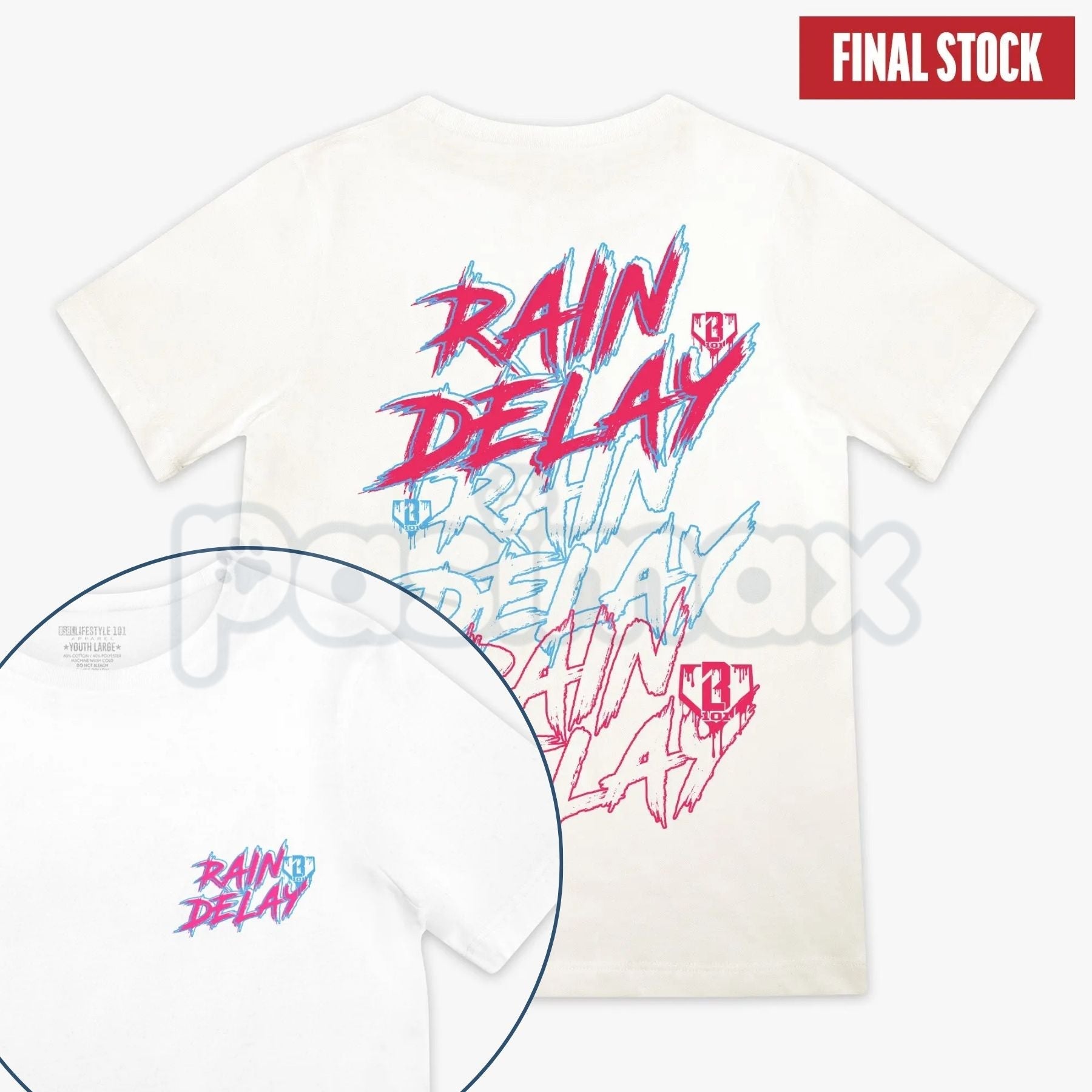 "Rain Delay" Lightning Bolt T-Shirt – Retro Electric Graphic Tee
