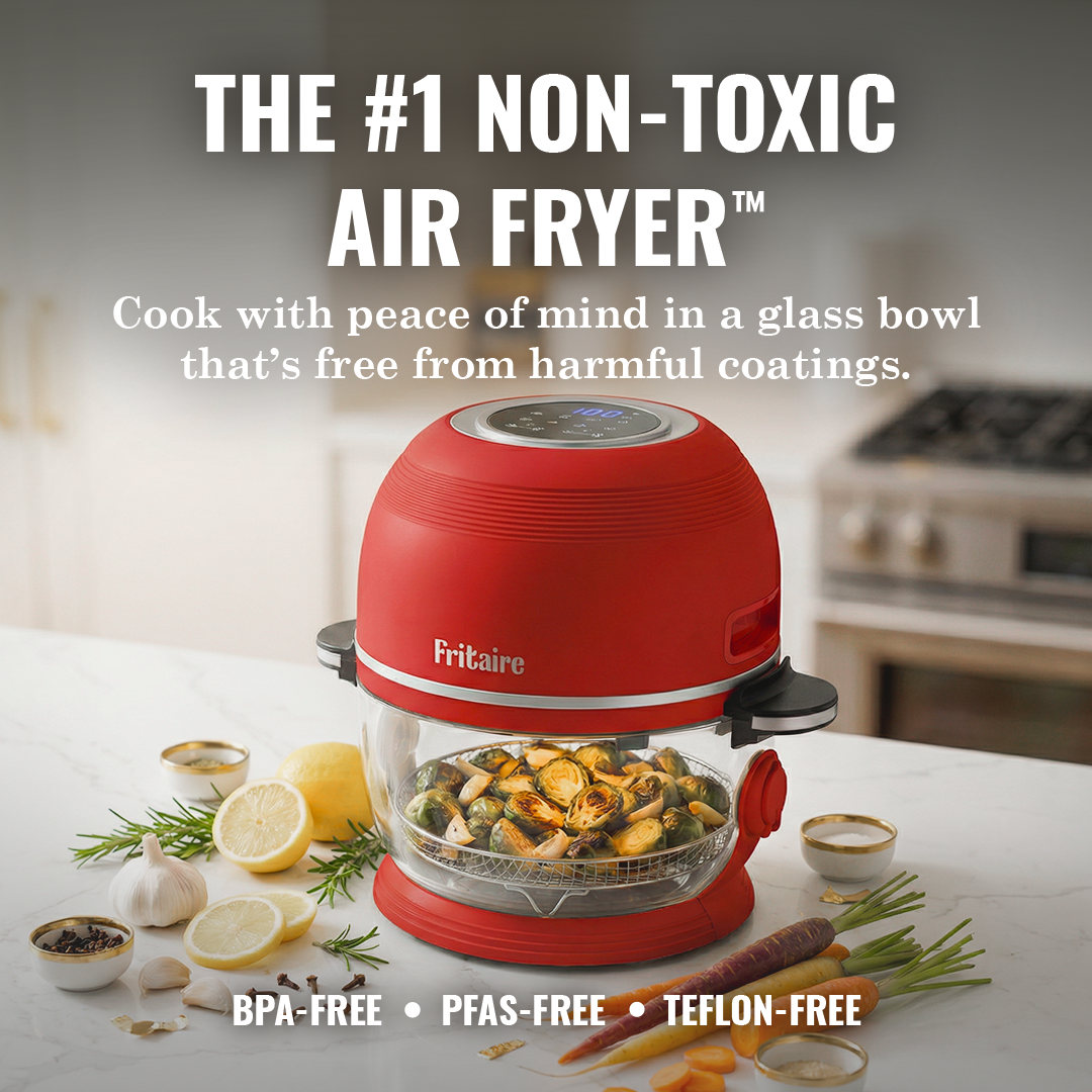 Self-Cleaning Air Fryer™ & Non-Toxic Air Fryer™ - Orange – Fritaire, view 7