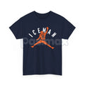 Pasimax Chicago Jumpman Caleb "Iceman" Williams – QB1 Football Cotton Unisex T-Shirt, Sweatshirt & Hoodie — detail close-up