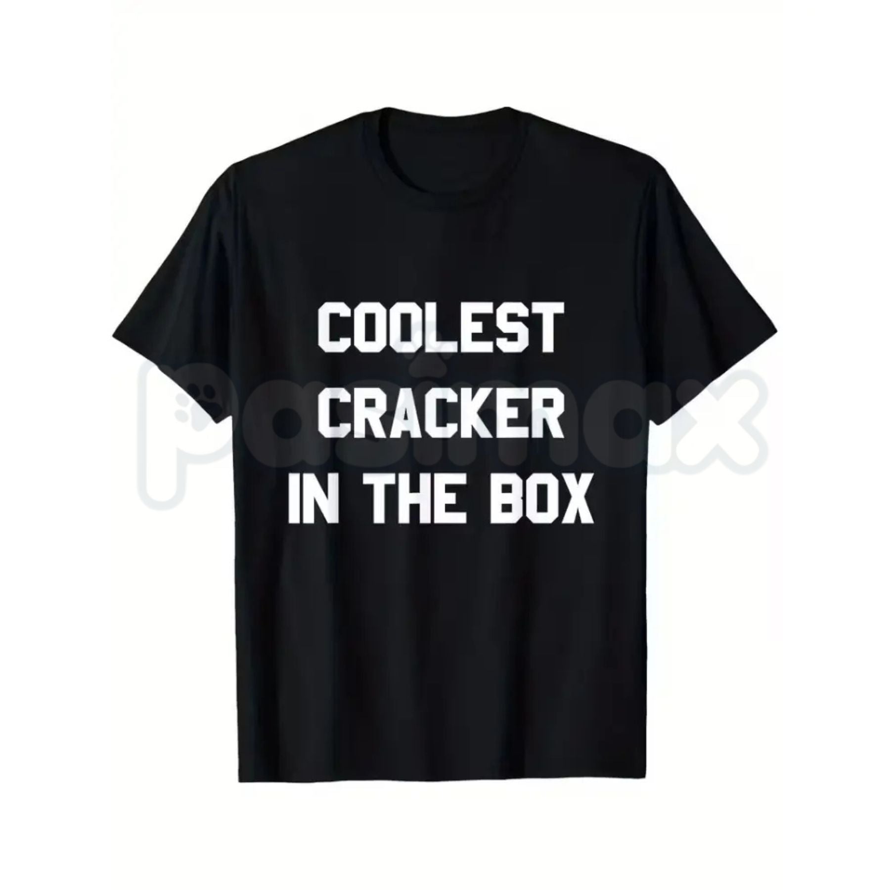 "Coolest Cracker In The Box" T-Shirt – Funny Self-Deprecating Graphic Tee, Remastered Heavy Cotton Witty Statement Top, Soft Lived-In Heavyweight Sarcastic Shirt, Made in USA