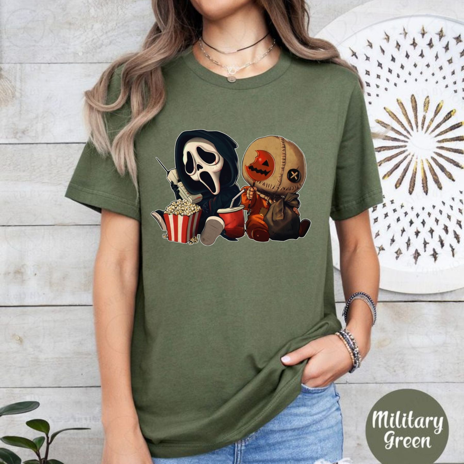 Pasimax "Mini Halloween Popcorn" T-shirt — alternative angle