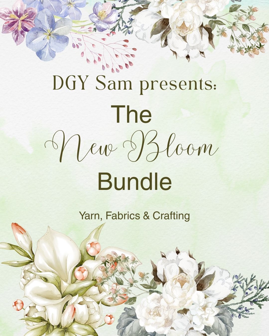 Darn Good Yarn Sam's Serendipity Finds - New Bloom Bundle (Yarn, Crafting & accessories) — main product shot