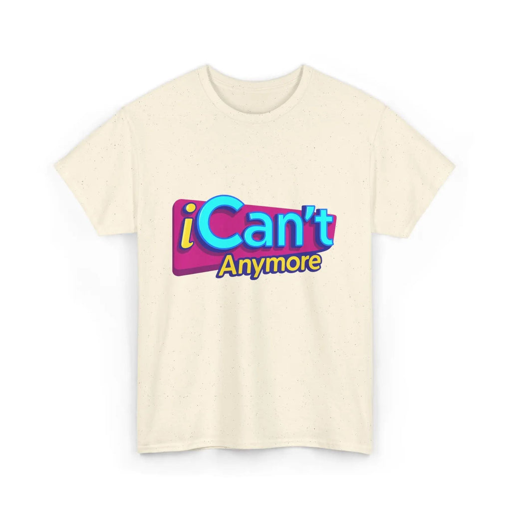 Pasimax "iCan't Anymore" T-Shirt — alternative angle