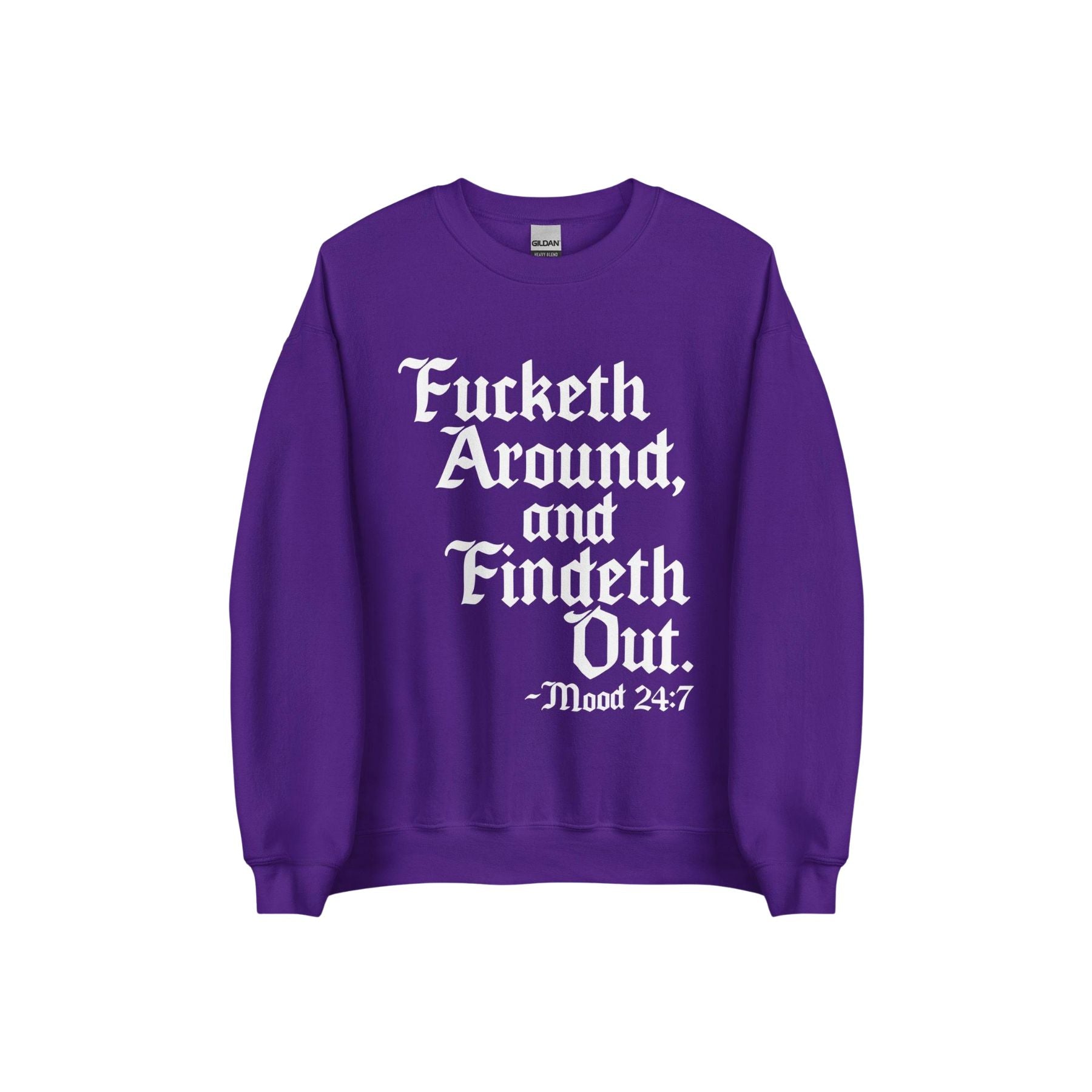 Pasimax Medieval Meme Crewneck Sweatshirt — alternative angle