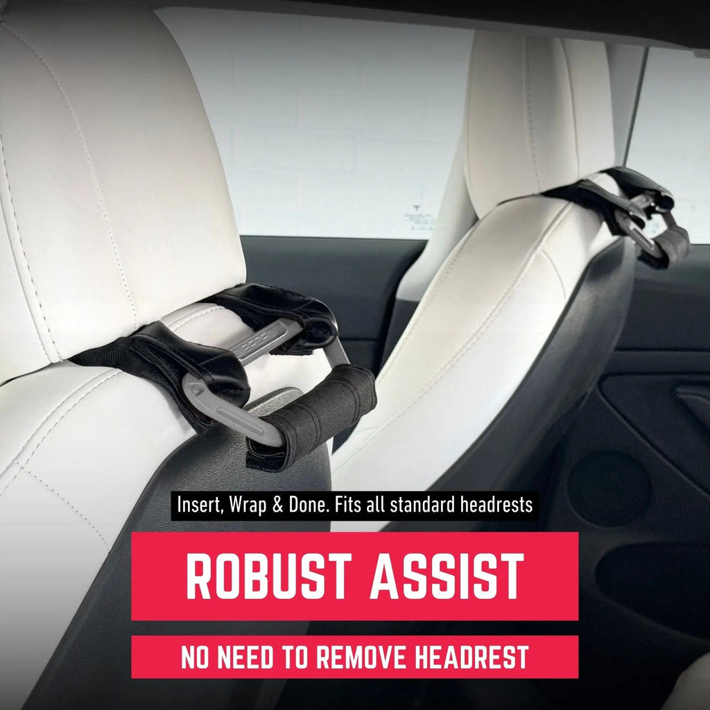 Back Grip PRO Headrest Handles for TESLA S/ 3/ Y — view 4