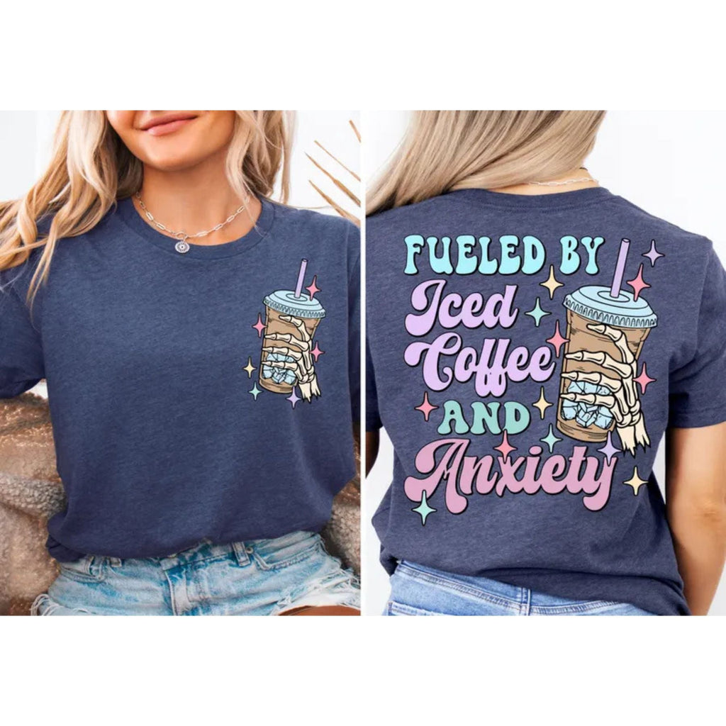 Pasimax "Iced Coffee" Self-Care T-Shirt — alternative angle