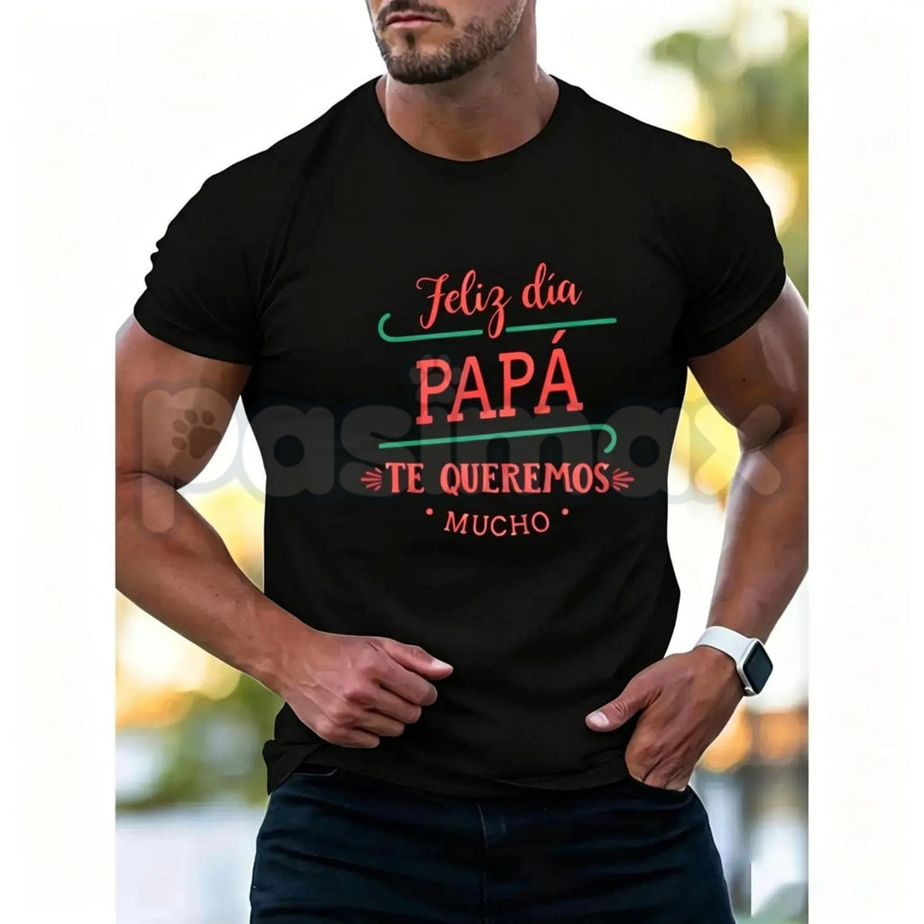 Spanish "Feliz Día Papá" T-Shirt – Latino Father's Day Graphic Tee