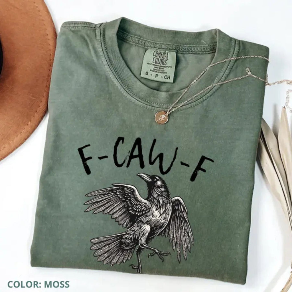 Pasimax Comfort Colors F-Caw-F T-Shirt — alternative angle
