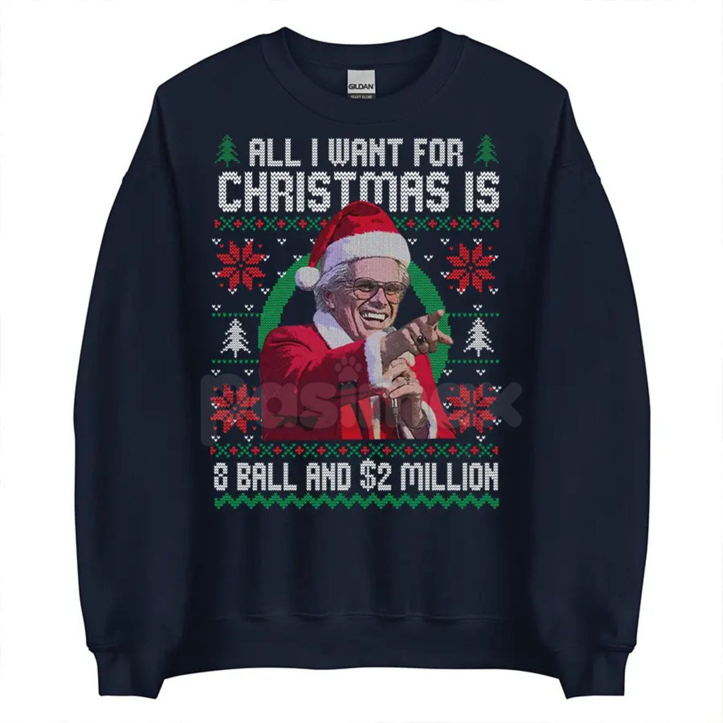 Pasimax Baby Billy Freeman 'Running in the Halls' Christmas Sweatshirt | Righteous Gemstones Musical Moments Jumper | Ironic 