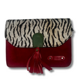 WONENA Soruka Claire · Small Suede Crossbody Bag — lifestyle worn / used context