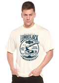 Spun Bamboo Authentic Lumberjack Men's Bamboo Viscose/Organic Cotton Short Sleeve Graphic T-Shirt — main product shot