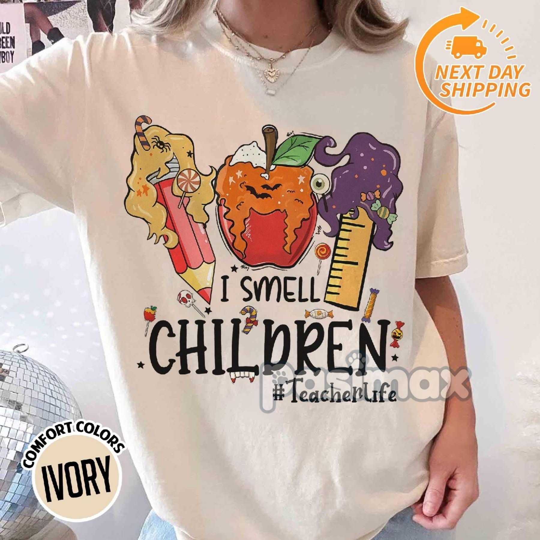 Pasimax 'If You Give Me A Student I Will Love Them' Teacher Shirt — alternative angle