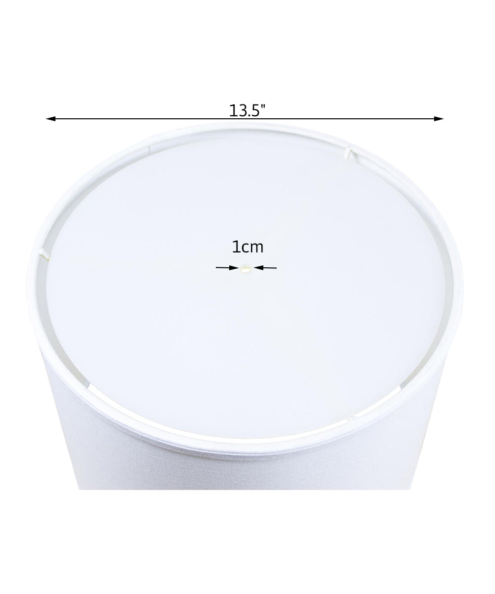 13.5" Round Diffuser Translucent Frosted White – LampsUSA, view 5