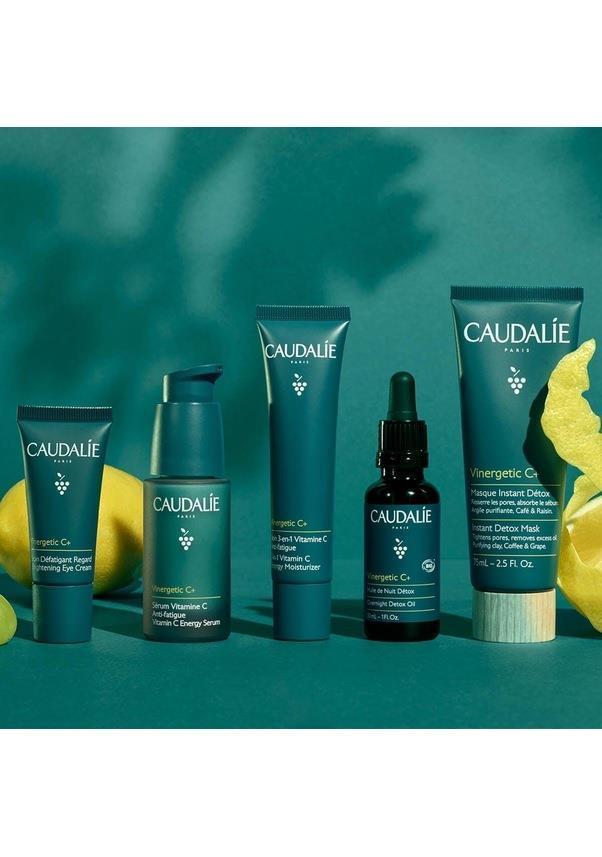 Caudalie Vinergetic C+ 3-in-1 Vitamin C Moisturizer - Anti-Aging, Hydrating Face Cream with Hyaluronic Acid & Antioxidants