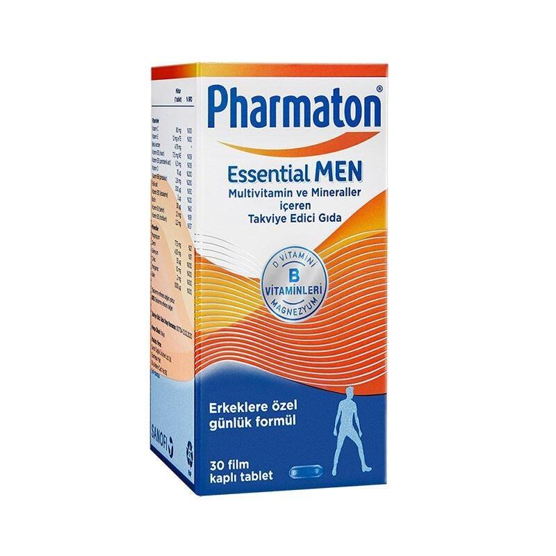 Pharmaton Essential Men - Daily Vitamin Supplement | 30 Tablets