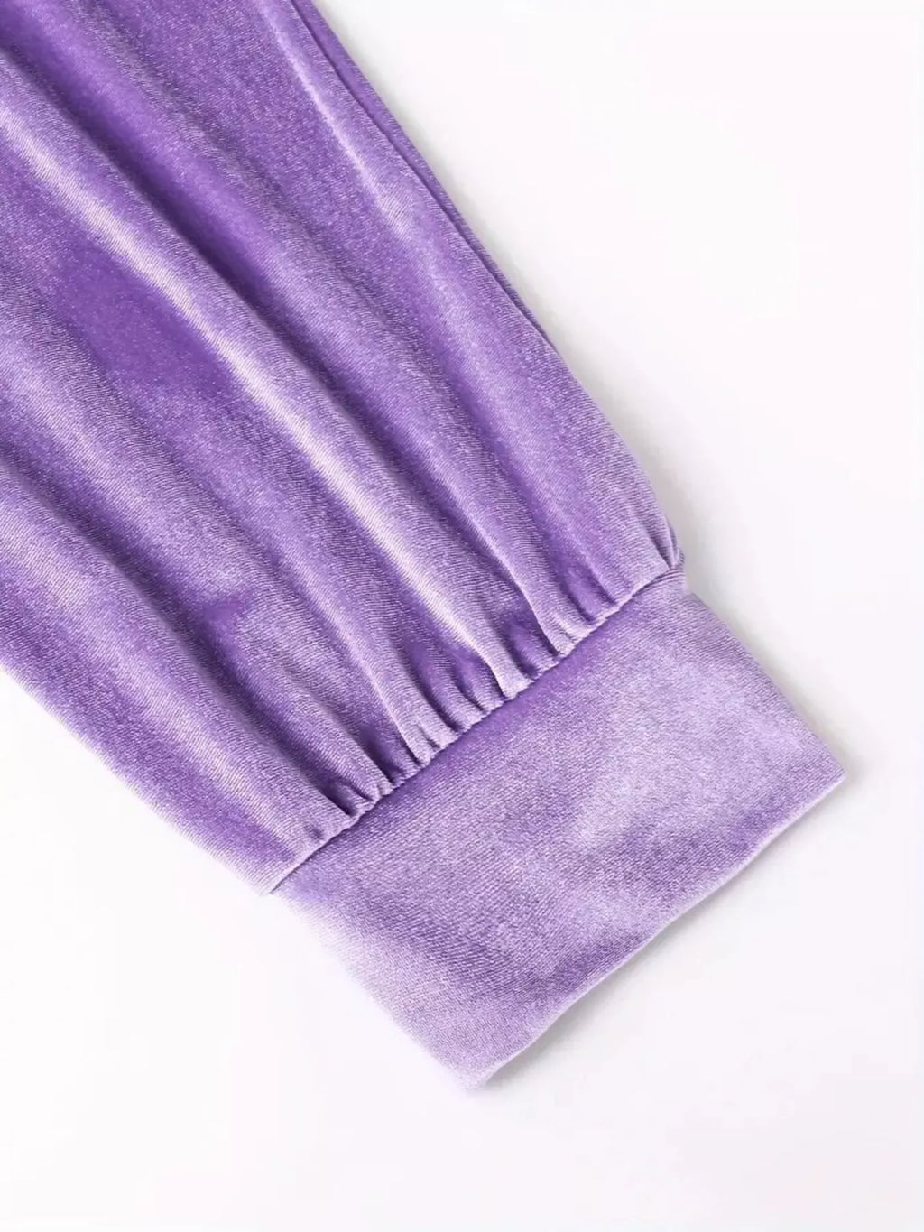 Full Size Velvet Hoodie and Pants Set Plus Size