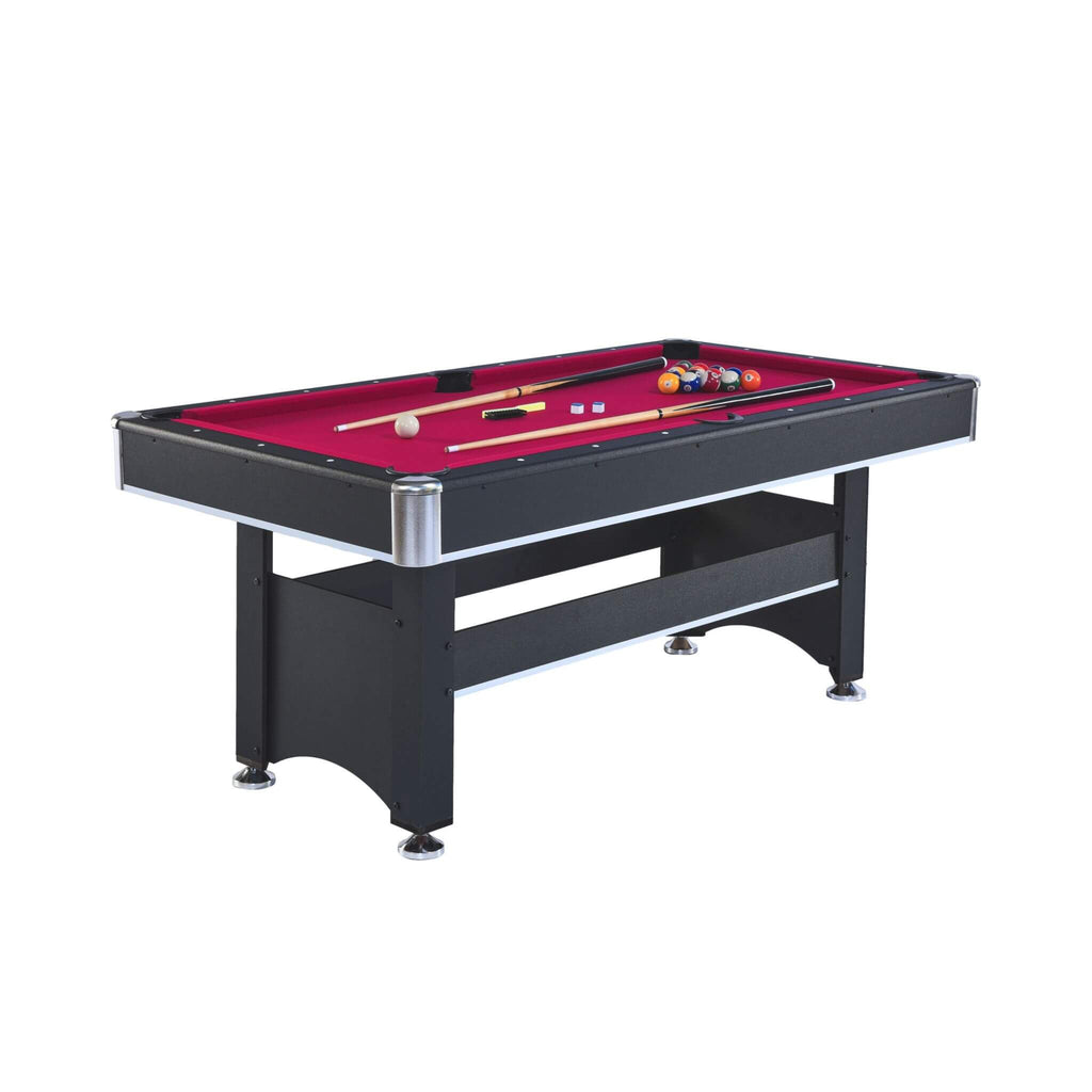 6FT Premium Wooden Multifunctional Pool Table With Table Tennis Top (SAK62741) – SAKSBY WHOLESALE, view 4
