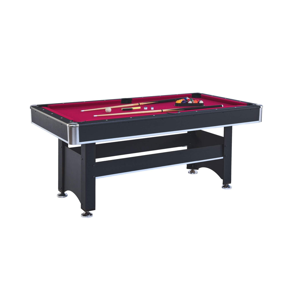 6FT Premium Wooden Multifunctional Pool Table With Table Tennis Top (SAK62741) – SAKSBY WHOLESALE, view 8
