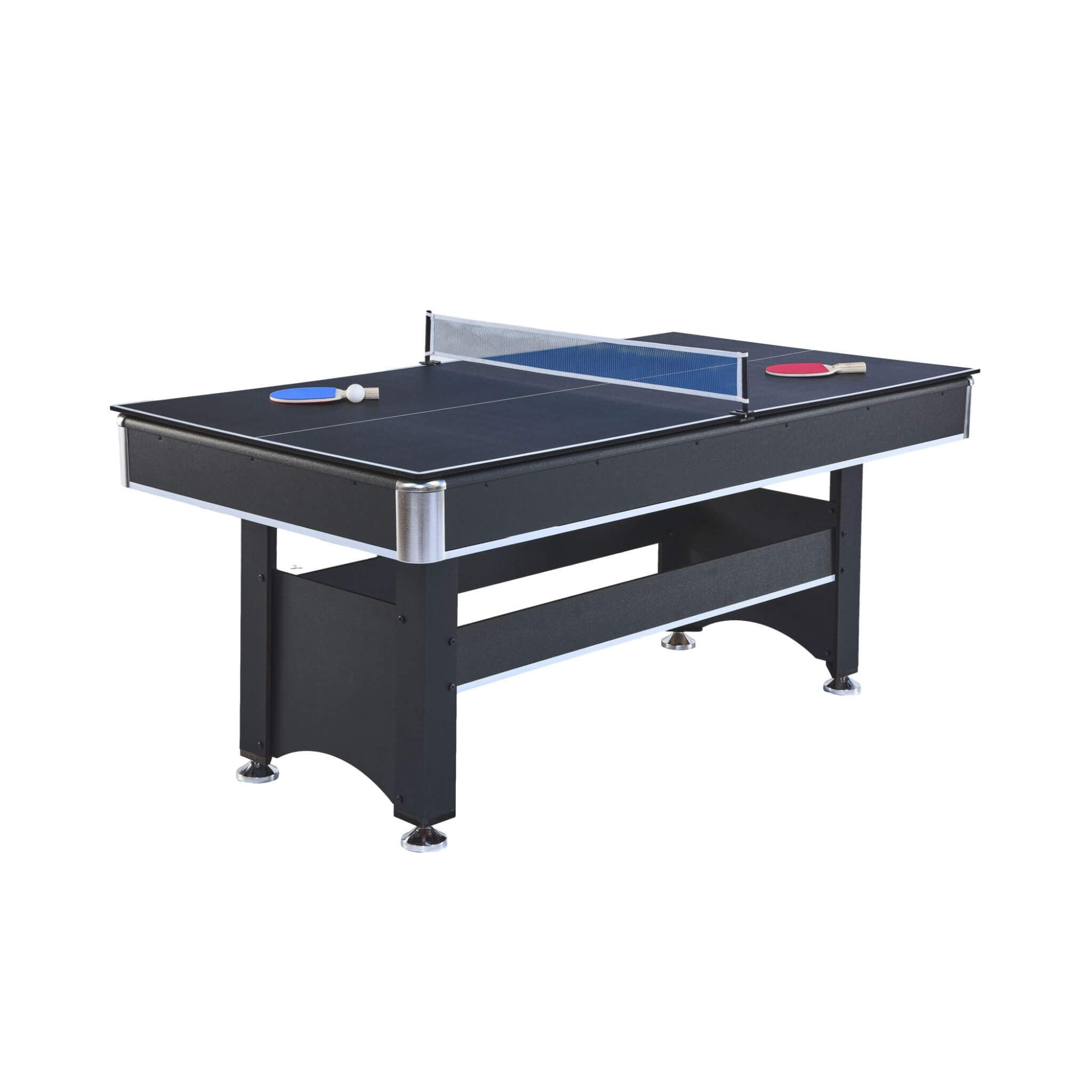 6FT Premium Wooden Multifunctional Pool Table With Table Tennis Top (SAK62741) – SAKSBY WHOLESALE, view 15