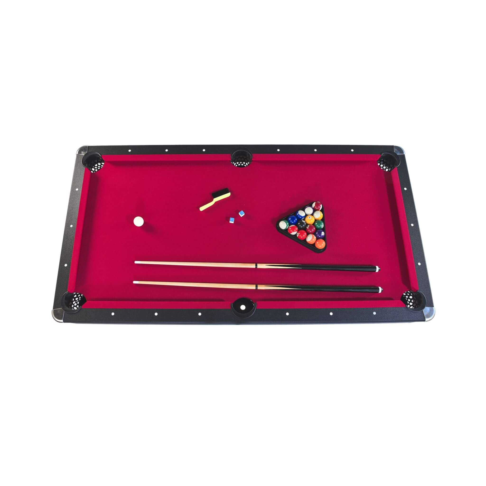 6FT Premium Wooden Multifunctional Pool Table With Table Tennis Top (SAK62741) – SAKSBY WHOLESALE, view 11