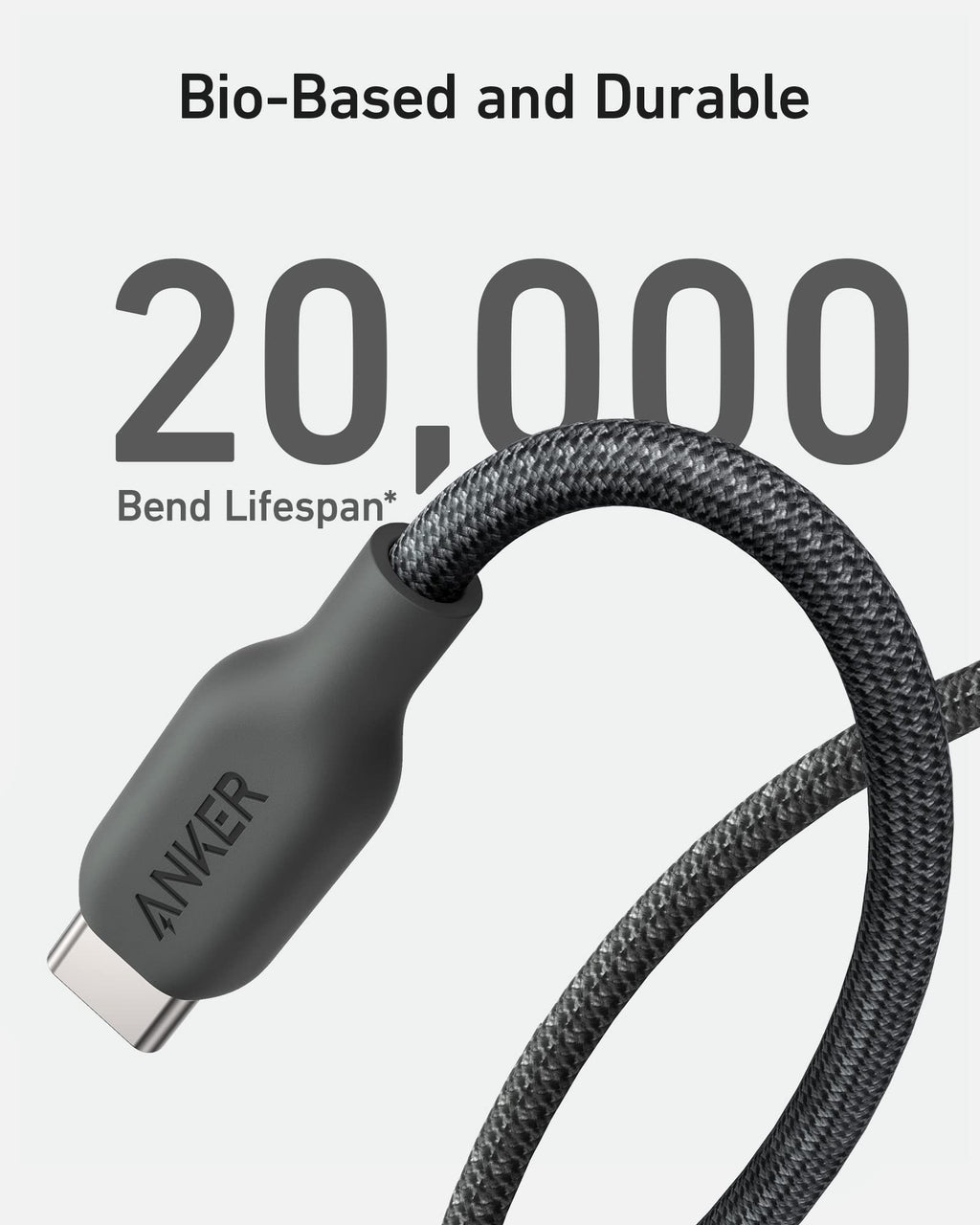 Anker <b>543</b> USB C to USB C Cable (240W, 10 ft), view 6