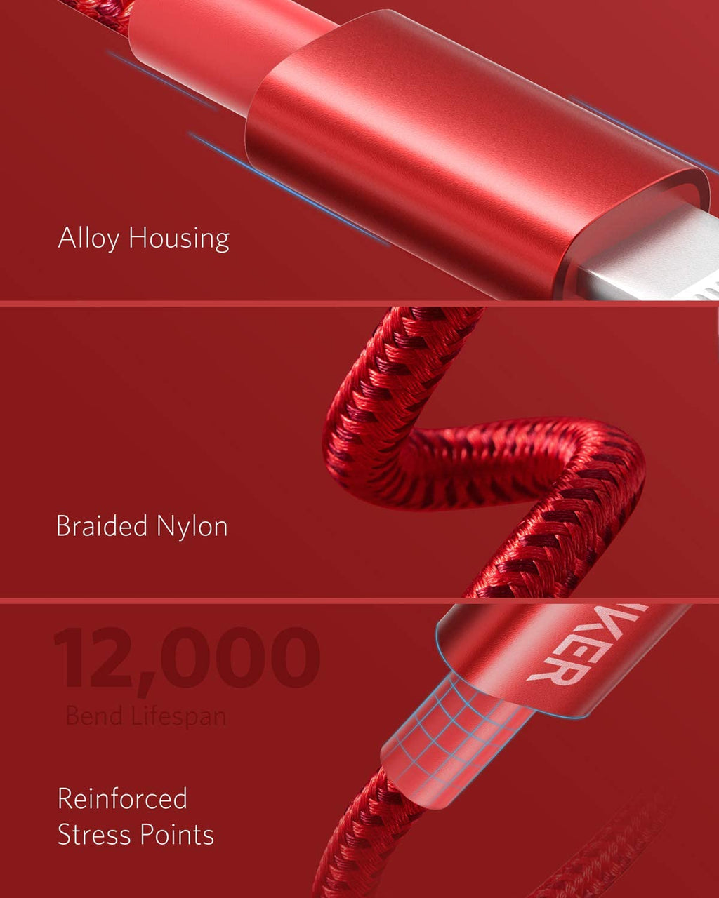 Anker <b>331</b> USB-C to Lightning Cable, view 25