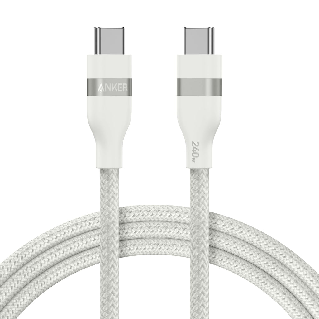 Anker USB-C to USB-C Cable (3 ft / 6 ft, 240W, Upcycled-Braided), view 19