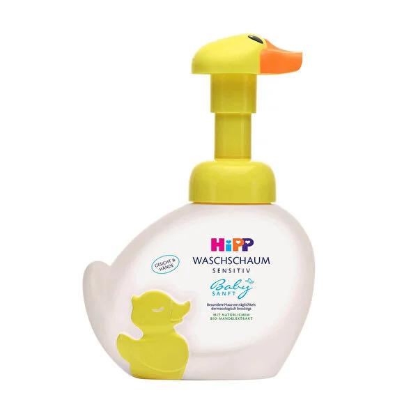 Hipp Baby Wash Foam - Natural, Hypoallergenic, and Gentle Cleansing for Sensitive Skin - 8.45 fl oz
