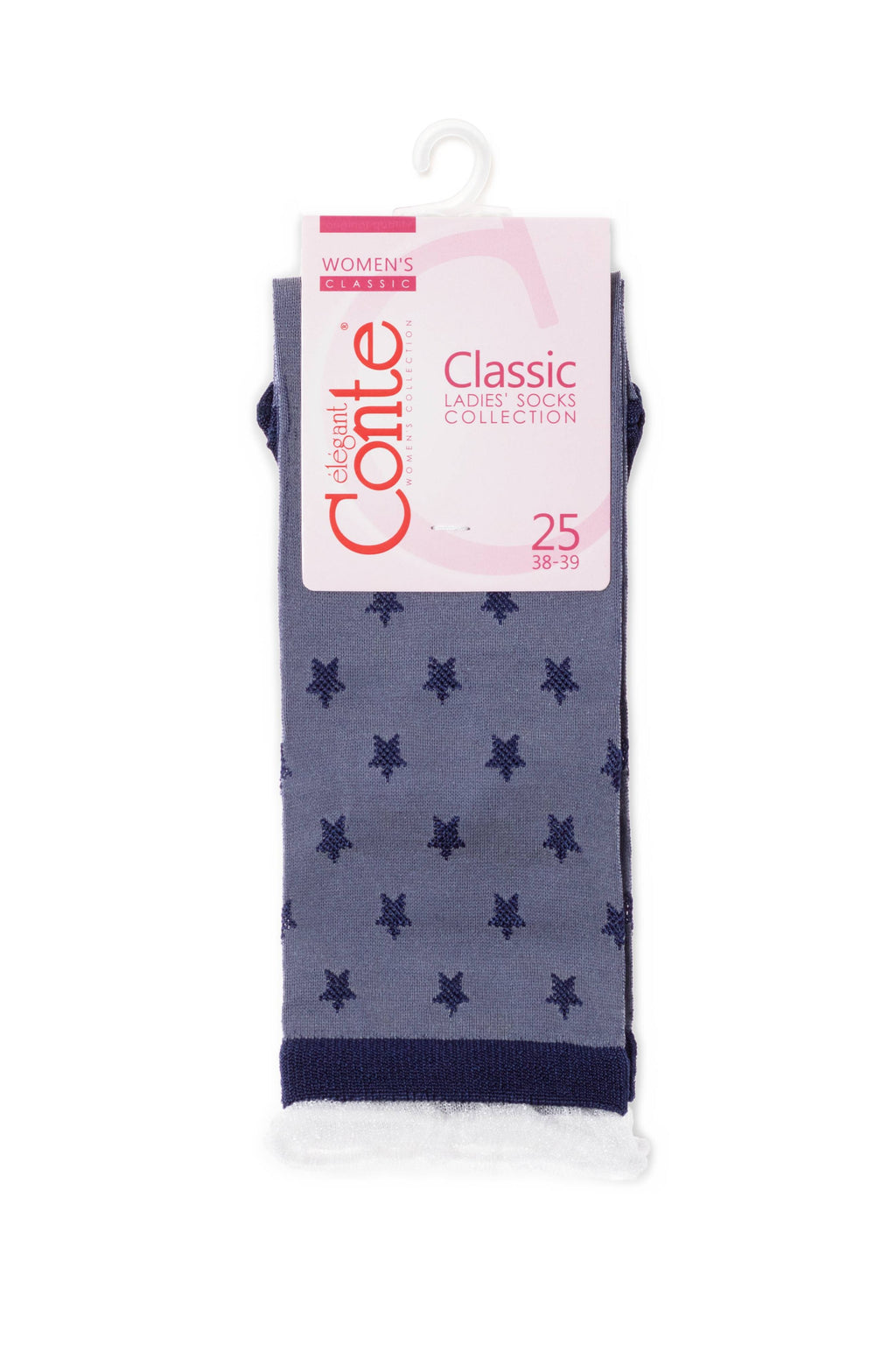 TheRanok.com Conte Socks Classic - 491 Decorative Transparent Mesh — lifestyle context