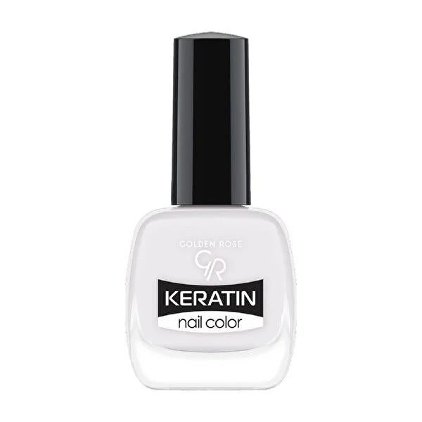 Golden Rose Keratin Nail Polish No: 04 - Long-Lasting Shiny Finish