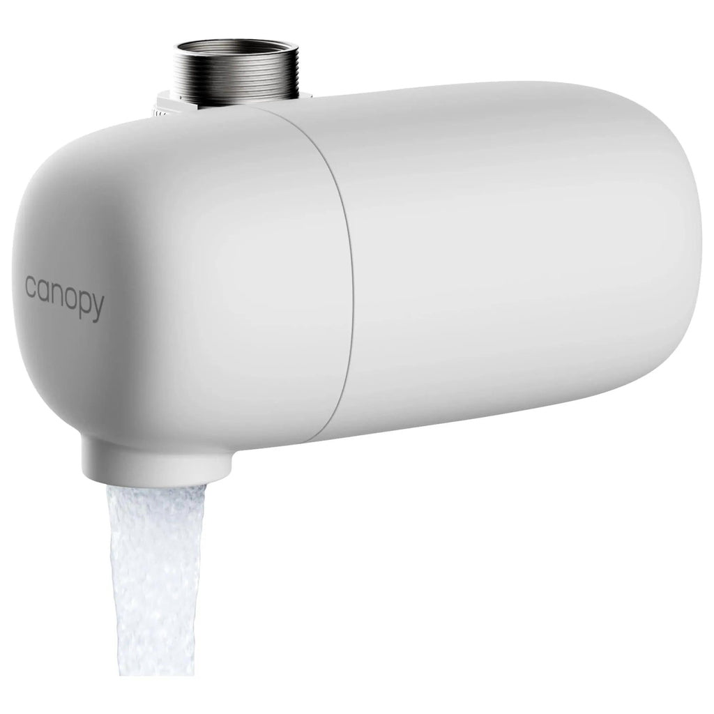 Canopy Faucet Filter for Healthy Skin: NSF Certified Chlorine & Particulate Reduction - Rotating Face Fountain, Enhanced Beauty Routine