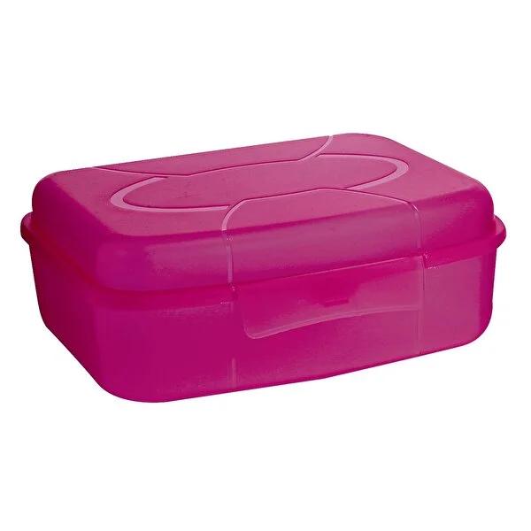 Flink & Sauber Jumbo Rectangular Food Storage Container - Portable Snack Box for On-the-Go