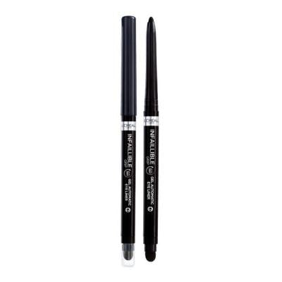 L'Oreal Paris Infallible Intense Black Automatic Gel Eyeliner: 36H Smudgeproof, Long-Lasting Eye Definition