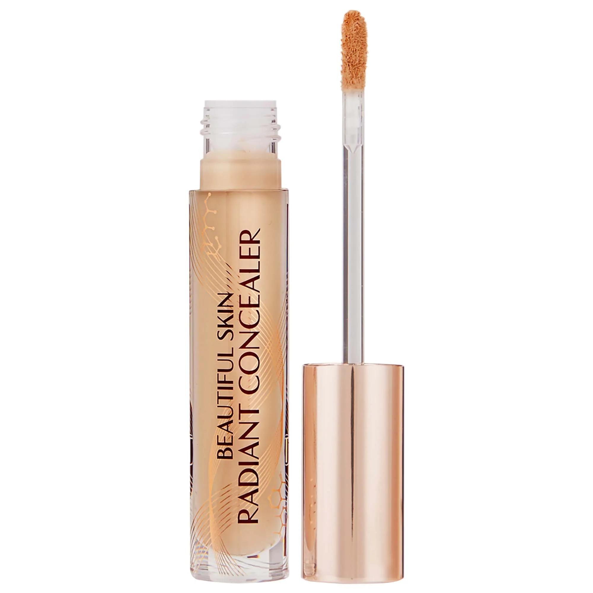 Charlotte Tilbury Beautiful Skin Hyaluronic Acid Waterproof Concealer - Long-Lasting, Medium to Full Coverage