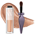 24/7 Glaze-On Shimmer Liquid Eyeshadow: Long-Wearing, Crease-Resistant, Easy Application - Achieve a Glowing Eye Look